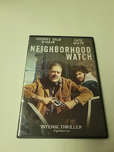 Neighborhood Watch Thriller DVD Jeffrey Dean Morgan Jack Quaid Tested - Imagen 1 de 4