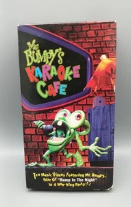 Mr Bumpy's Karaoke Cafe VHS Tape 1994 Claymation Rare Cult OOP Bump In The Night - Picture 1 of 7