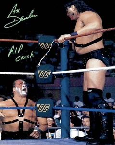 WWF Demolition AX Hand Signed Bill Eadie Masked Superstar WWE Legend 8X10 Photo - Picture 1 of 5