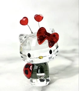 Figura Cristal Swarovski × SANRIO “Hello Kitty Ladybug” 1180910 - Imagen 1 de 4