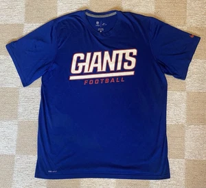 Nike NFL Giants Football Dri-Fit Shirt Herren XL Blau On Field Apparel - Bild 1 von 8