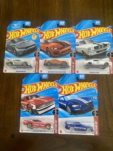 2025 Hot Wheels Ford Mustang 60 Series Complete Set of 5 Cars-Free Shipping! - Picture 1 of 7