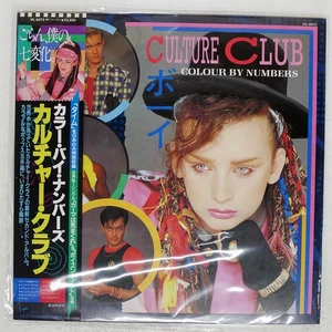 CULTURE CLUB COLOUR BY NUMBERS VIRGIN VIL6072 Japan OBI VINYL LP - Picture 1 of 1