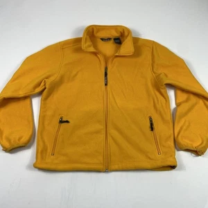 L.L.Bean Fleecejacke Herren Extra Large Gelb Full Zip Taschen Outdoor 0W193 - Bild 1 von 8