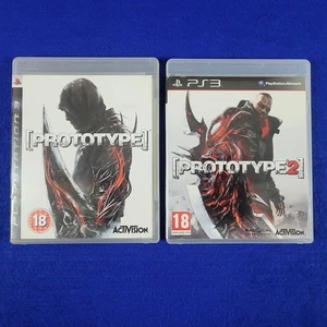ps3 PROTOTYPE x2 Spiele 1 + 2 Playstation REGION FREE PAL UK Versionen - Bild 1 von 2