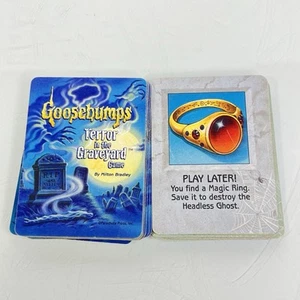 Goosebumps Terror in the Graveyard Board Game 1995 Replacement Parts 36 Card Set - Picture 1 of 8