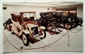 Vintage 1976 Indianapolis Speedway 1910 Classic Cars Postcard - Picture 1 of 2