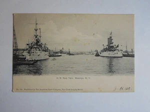 Postcard E58694 Brooklyn, NY  U. S, Navy Yard  c-1901-1907 - Picture 1 of 2