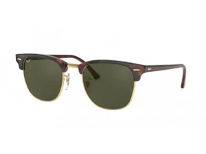Ray-Ban Sunglasses RB3016F CLUBMASTER W0366 Havana green Unisex