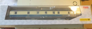 PIKO H0 Dc 53382 Railway Mail Car Dbp Ep.iv Blue Beige New Original Packaging - Picture 1 of 3