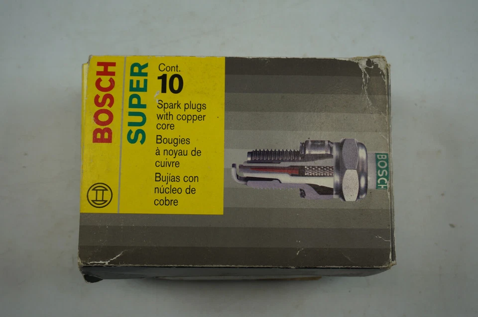 BOSCH FR6DCX #7553 SPARK PLUGS PACK OF 10 NOS - Image 1 of 4