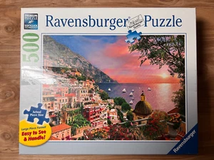 Ravensburger-"Positano" - 500 Piece Puzzle - Large Piece Format "USED" - Picture 1 of 4