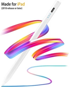 Pen Stylus For Apple Pencil 1st 2nd Generation For iPad 6th 7th 8th 9th 10th Gen - Afbeelding 1 van 11