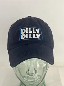 Dilly Dilly Bud Light Blue Unstructured Adjustable Baseball Cap One Size - Picture 1 of 11