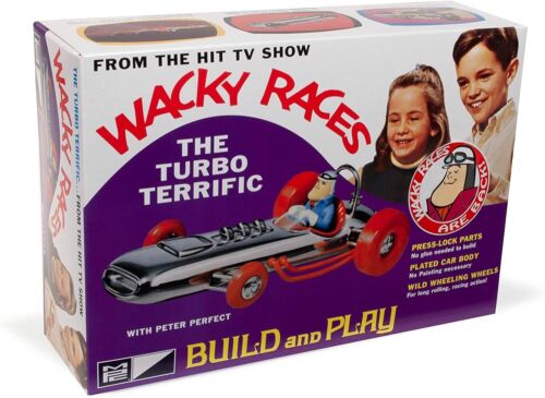 Wacky Races - Turbo Terrific 1:32 from MPC/Round 2 Brand NEW Model Kit MPC937