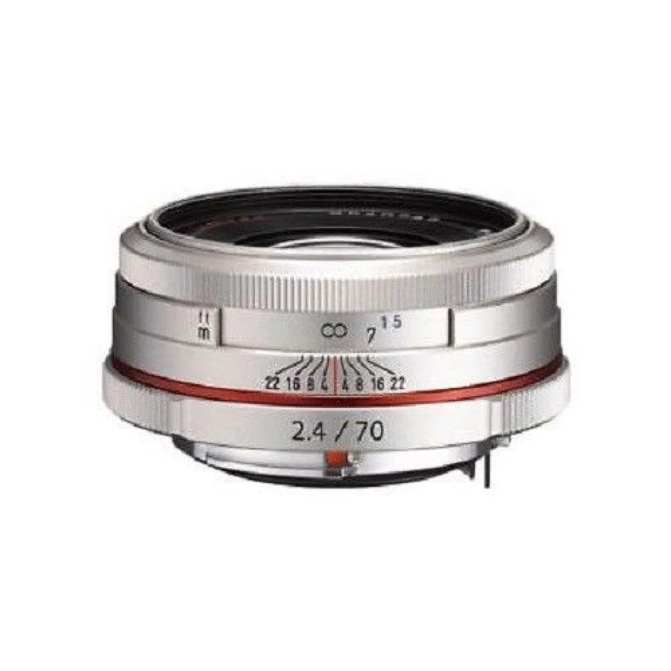 USED Pentax HD DA 70mm f/2.4 Limited Sliver Excellent FREE SHIPPING - Image 1 of 1