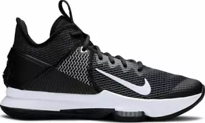 Nike LeBron Witness 4 Black/White LeBron James Basketball Shoes NEW - Picture 1 of 1