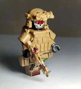 1x Minifiguras LEGO®: Minifigura del Ejército del Desierto (Hecha a Medida) - Imagen 1 de 1