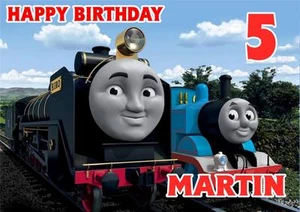 TARJETA DE FELICITACIÓN PERSONALIZADA HIRO THOMAS EL TANQUE CUMPLEAÑOS CUALQUIER OCASIÓN - Imagen 1 de 1