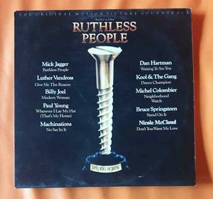LP RUTHLESS PEOPLE Bruce Springsteen Mick Jagger Billy Joel Paul Young (1986) - Imagen 1 de 4