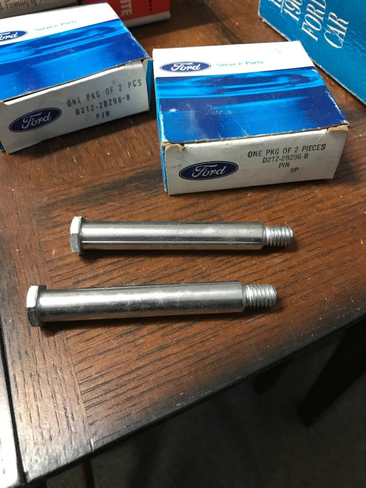 Pinza de freno de disco Ford F100/250 1967-1972 pasadores de localización 2 piezas D2TZ-2B296-B Foto 1 de 1