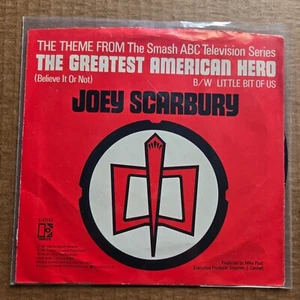 JOEY SCARBURY The Greatest American Hero 45 7" Vinyl Record - Picture 1 of 4