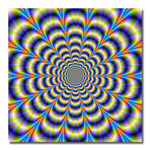 Psychedelic Pulse Shrink Wrapped Poster Print Trippy Art Picture Home Room Decor