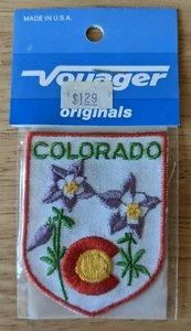 "Vintage COLORADO bestickter Aufnäher aus altem Lagerbestand neuwertig 2"" x 2 5/8"" - Bild 1 von 4