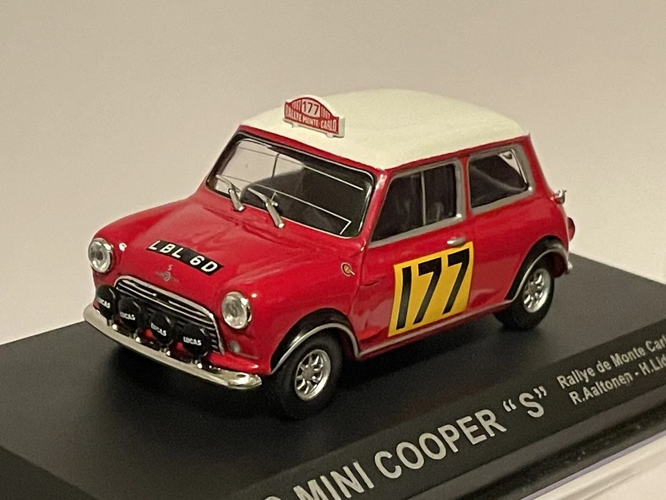 1/43 MORRIS COOPER S LBL6D RALLY MONTE CARLO 1967 RAUNO AALTONEN - Image 1 of 1