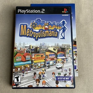 Metropolismania (Sony PlayStation 2 2002) Complete CLEAN Manual Reg City-Builder - Picture 1 of 8