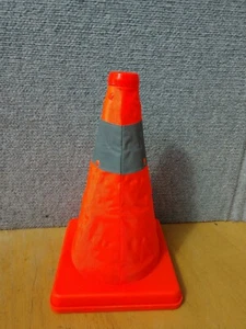 (4) 12" Collapsible Pop Up Cones traffic, child safety, sports & More - Picture 1 of 2