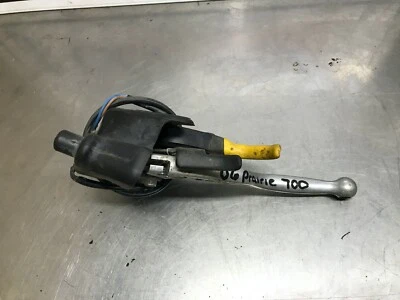 2006 Kawasaki prairie 700 , rear hand brake lever perch diff lock lever  - Image 1 of 4