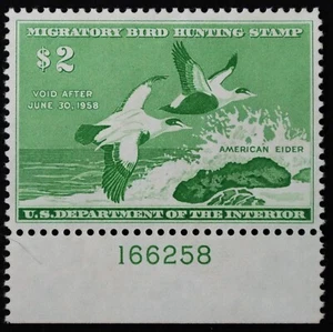 U.S. Mint Stamp Scott #RW24 $2 Federal Duck Hunting Plate #, XF-Superb. NH. Gem! - Picture 1 of 2