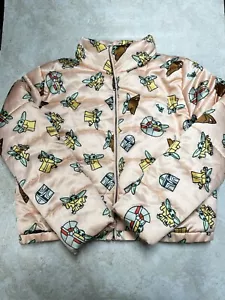 Baby Yoda Puffer Jacket Size Large - Picture 1 of 6