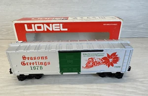 Rare Mint 1976 Lionel #7806 Seasons Greetings Boxcar Christmas - Picture 1 of 18