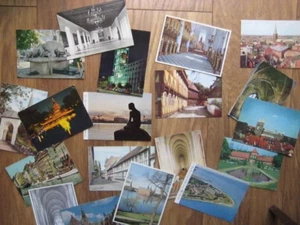 Job lot 19 postcards Denmark 1960s mostly unused ref 02 - Picture 1 of 1