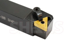 1/2" LH MTAN L-08-2A Tri-Lock Indexable Tool Holder TNMG Insert New !] - Picture 1 of 7