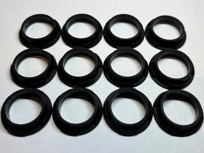 Tesla Bumper Parking Distance PDC Sensor Gasket Washer Seal Black FULL SET OF 12 - Image 1 of 4