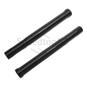 Balck Front Outer Fork Tubes Pipes Pair For SUZUKI GSX-S750 2018-2022 2020 2021 - Picture 1 of 3