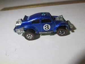 Hot Wheels Redline Blue Evil Weevil 1971 Hong Kong - Picture 1 of 5