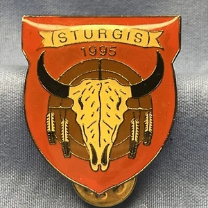 Sombrero de rally Sturgis Buffalo 1995 motocicleta - Imagen 1 de 4