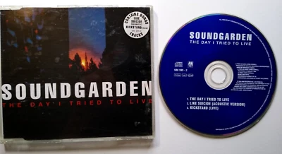 Soundgarden The Day I Tried To Live CD Single Alternative Grunge Rock UK 1994 - Image 1 of 3