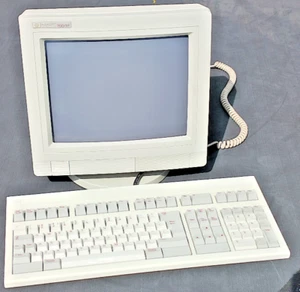 Hewlett packard HP 700/32 ascii terminal near mint condition 1990 tested working - Bild 1 von 16