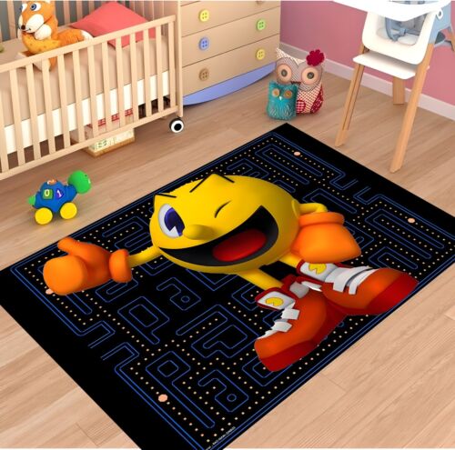 Tapis Pacman, tapis d'arcade, tapis de jeu Pacman, tapis de jeu, tapis de jeu rétro, tapis de chambre pour enfants