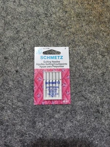 Paquete Nuevo Agujas Acolchadoras Schmetz Art. 1735 F - Imagen 1 de 1