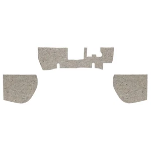 Classic Mini Carpet set Black Moulded Nylon 1973-2000 Clubman & Saloon Mk3-Mk4 - Picture 1 of 5