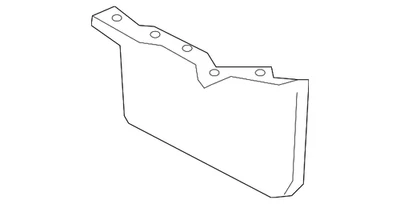 Nissan Murano 2015-2024 genuino - Guía de aire 62823-5AA0A Foto 1 de 2