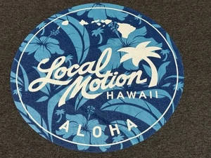LOCAL MOTION HAWAII - Men's GRAY T-Shirt - Size L - LARGE - Short Sleeve 2 Sided - Picture 1 of 20