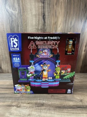 Five Nights At Freddy’s Security Breach Mega PizzaPlex Deluxe Playset FNAF - Image 1 of 4
