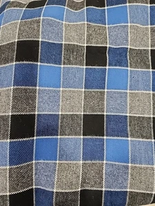 Plaid Wool Fabric 2 Yds X 46" W - Picture 1 of 2